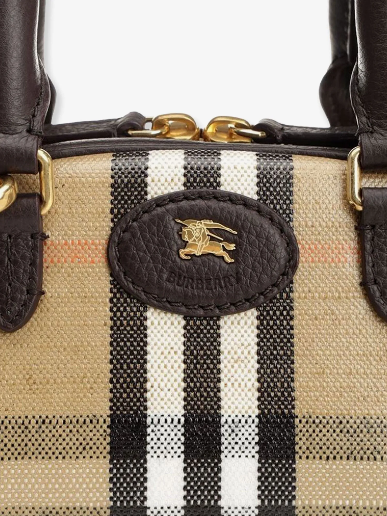 Burberry Burberry Check coated canvas shoulder bag sold by Siebentaschen product image thumbnail 5