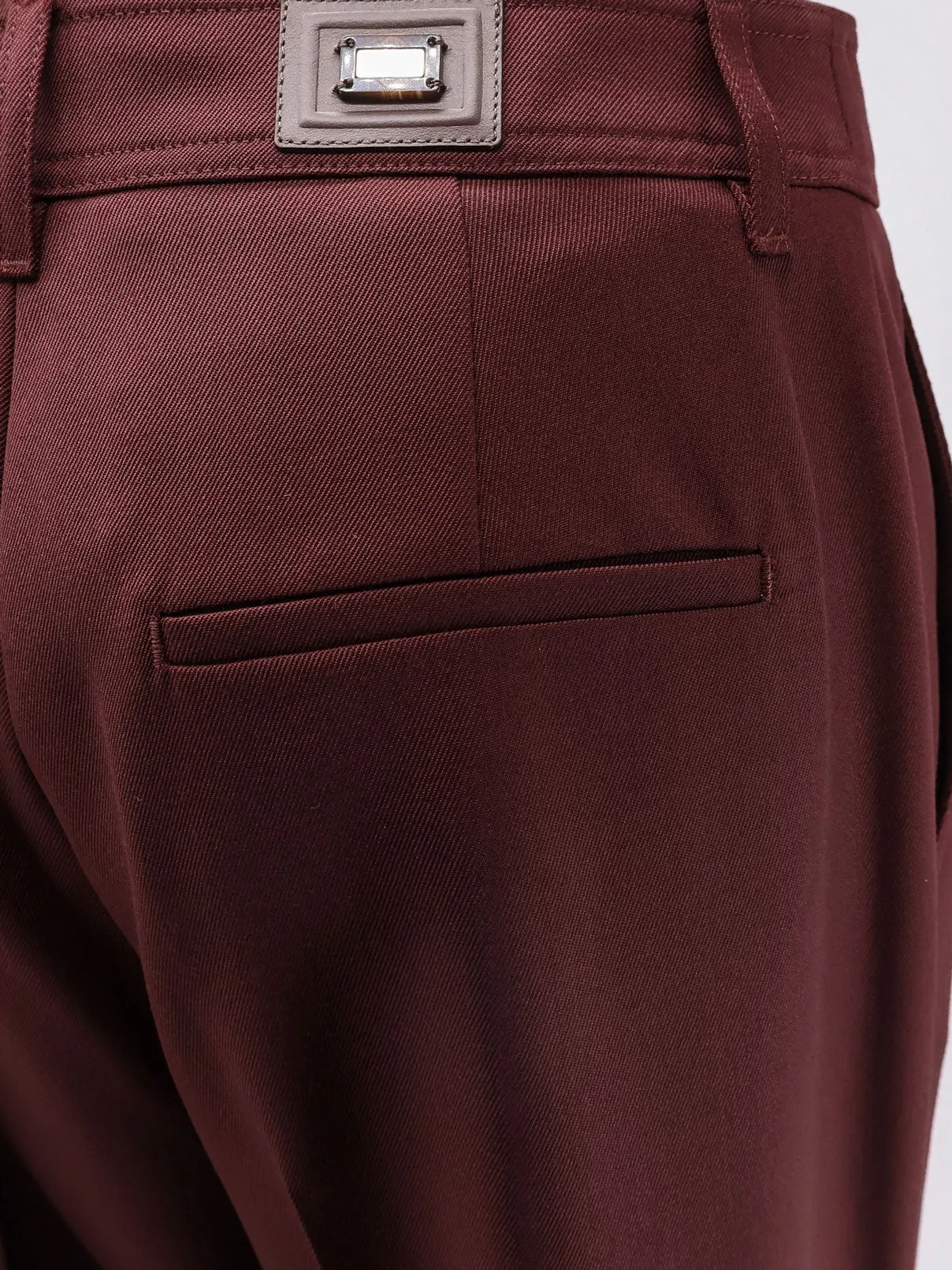 Max Mara Cannes virgin wool trousers sold by Siebentaschen product image thumbnail 3