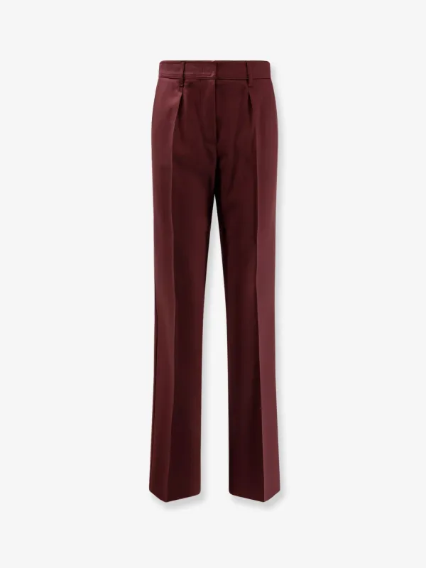 Max Mara Cannes virgin wool trousers sold by Siebentaschen