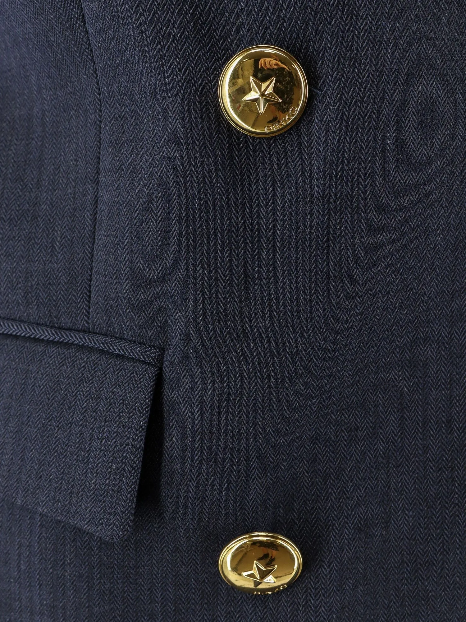 Pinko New Guinea woven wool blazer sold by Siebentaschen product image thumbnail 3