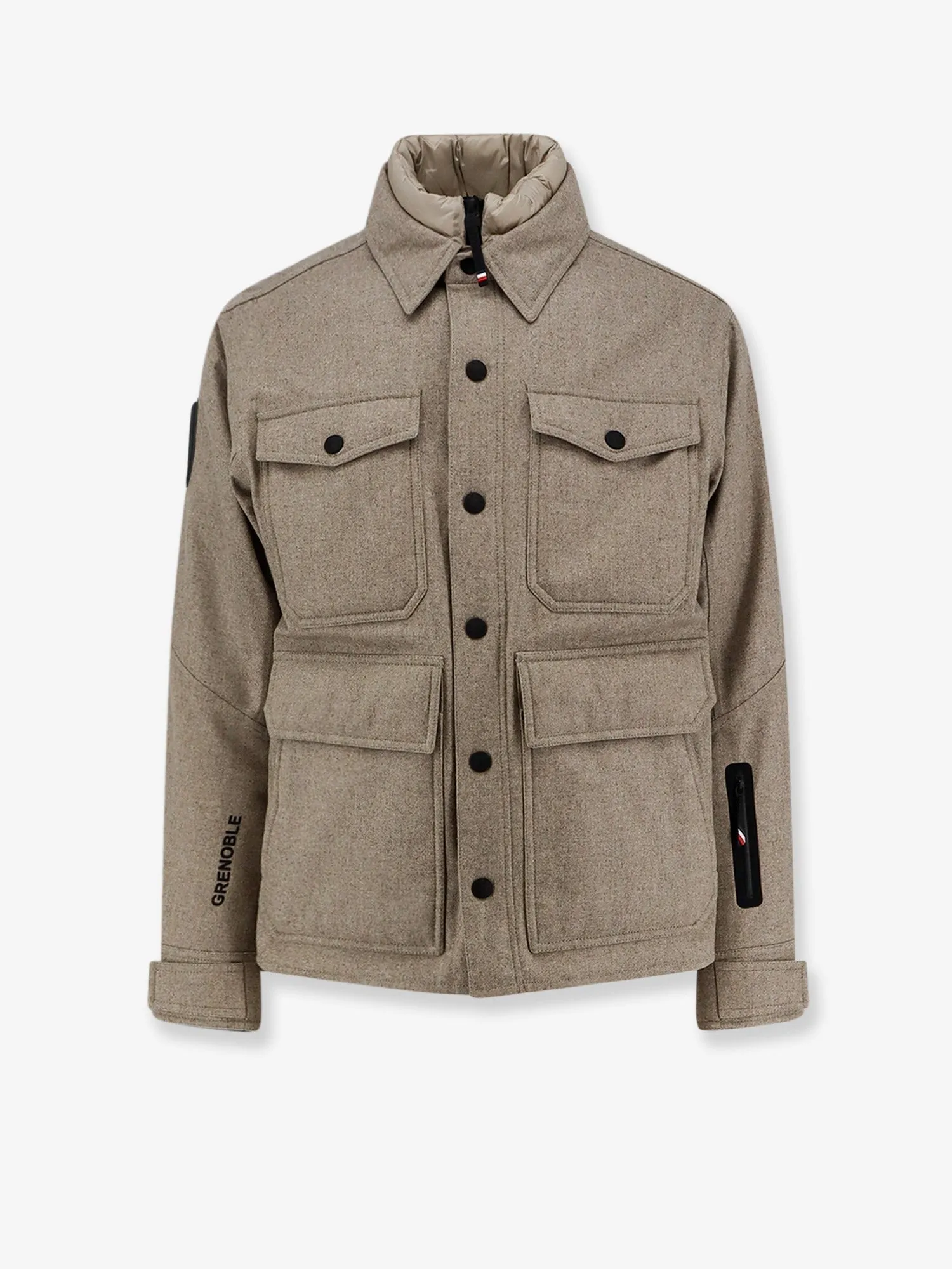 MONCLER GRENOBLE Antuco virgin wool jacket sold by Siebentaschen