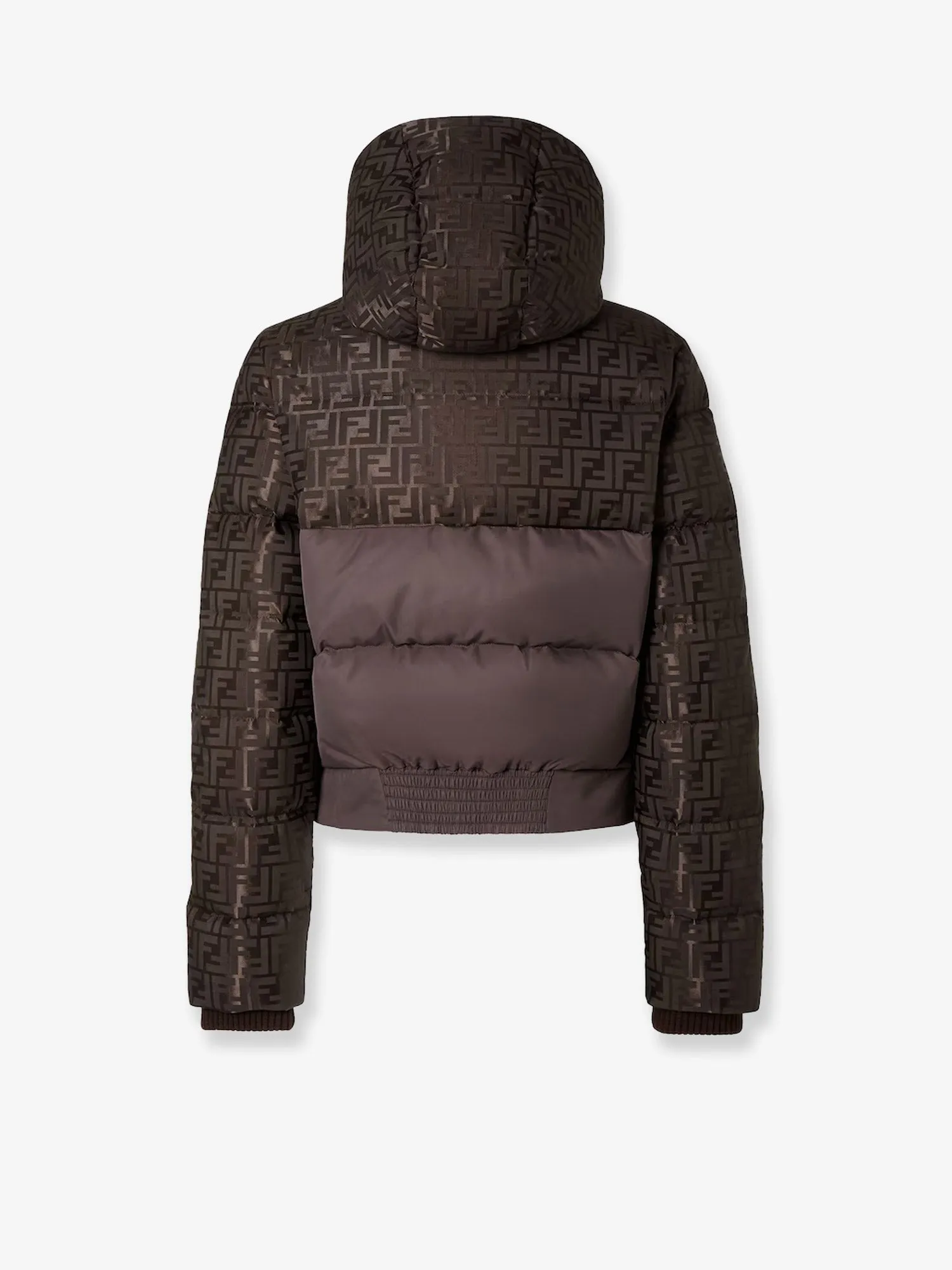 Fendi FF Jacquard nylon down jacket sold by Siebentaschen product image thumbnail 2