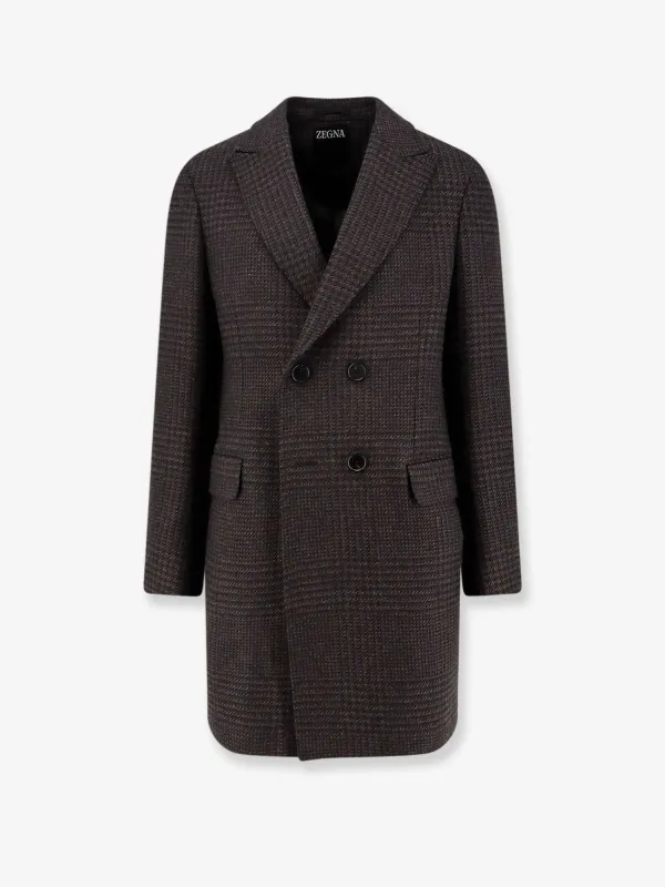 Zegna Wool coat sold by Siebentaschen