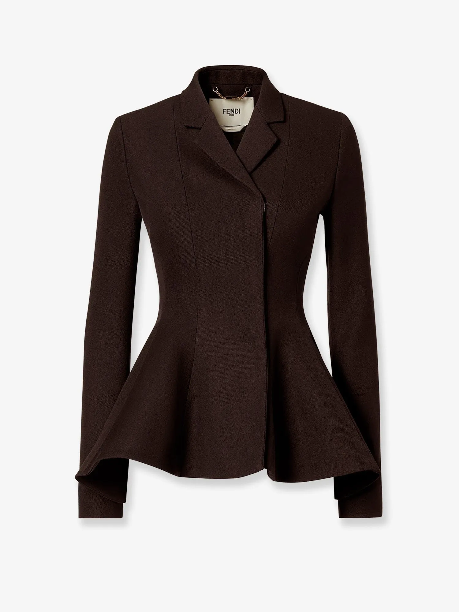 Fendi Grain-de-poudre wool blazer sold by Siebentaschen