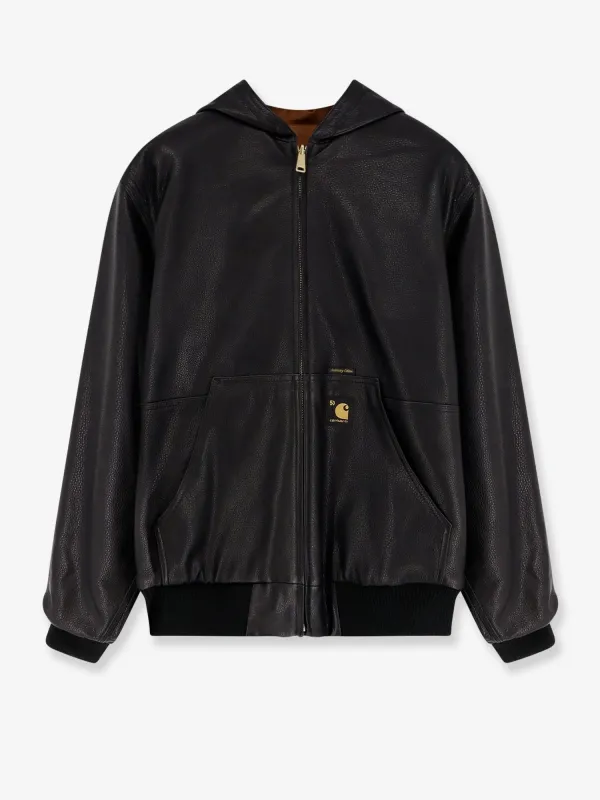 Carhartt Wip OG Active 50Years Anniversary leather bomber sold by Siebentaschen