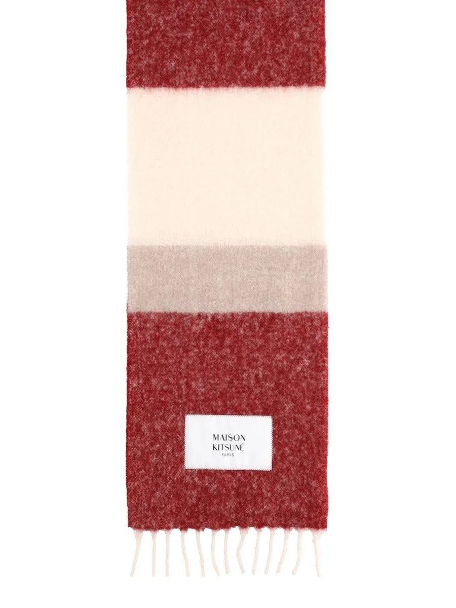 Maison Kitsune ALPACA WOOL SCARF sold by Siebentaschen product image thumbnail 2