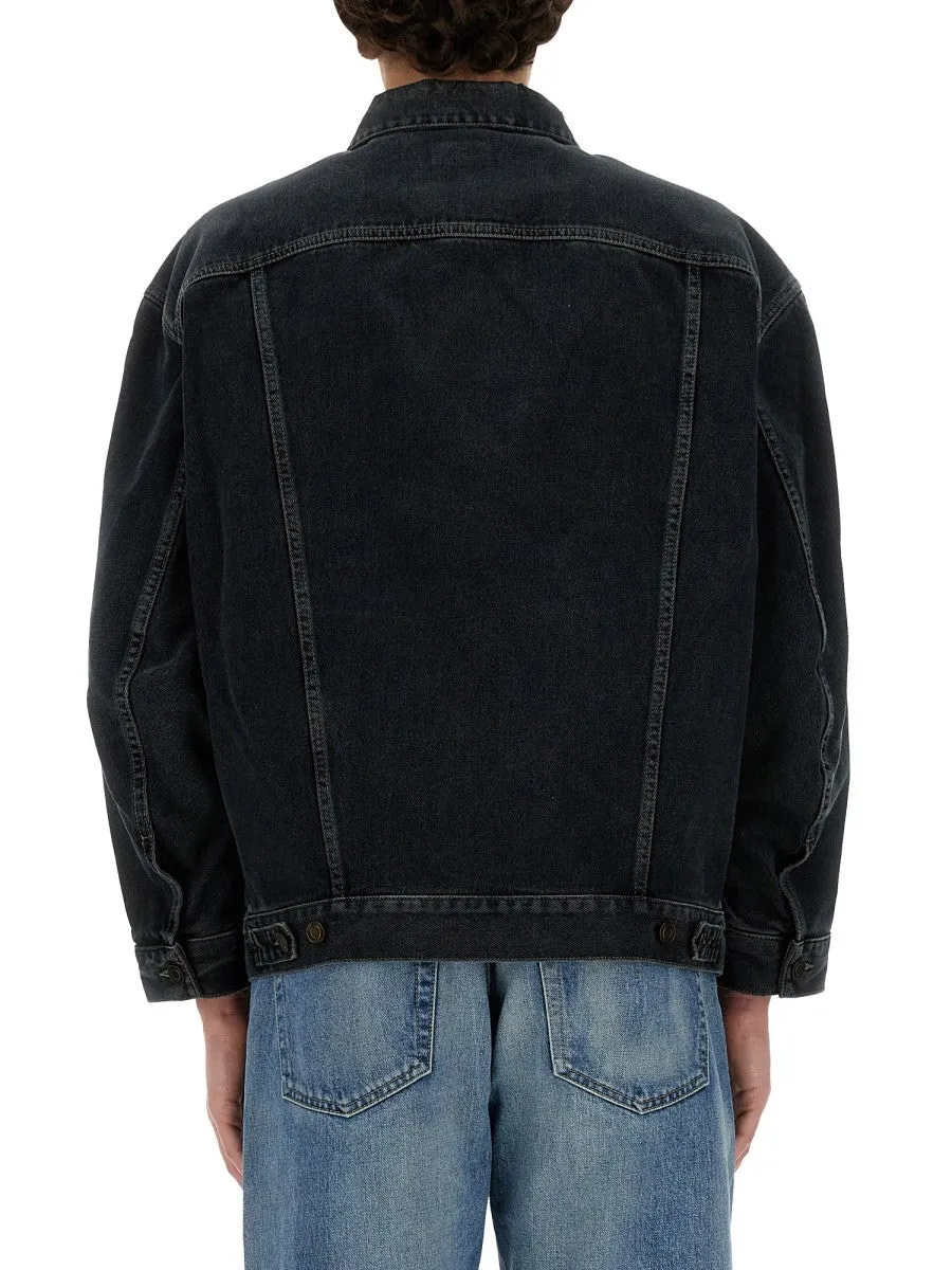 Saint Laurent OVERSIZED DENIM JACKET sold by Siebentaschen product image thumbnail 3