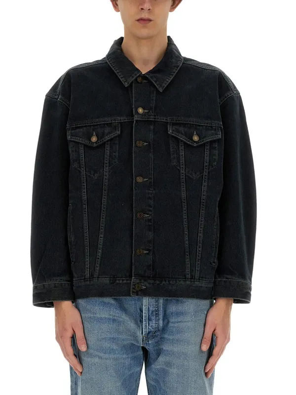Saint Laurent OVERSIZED DENIM JACKET sold by Siebentaschen
