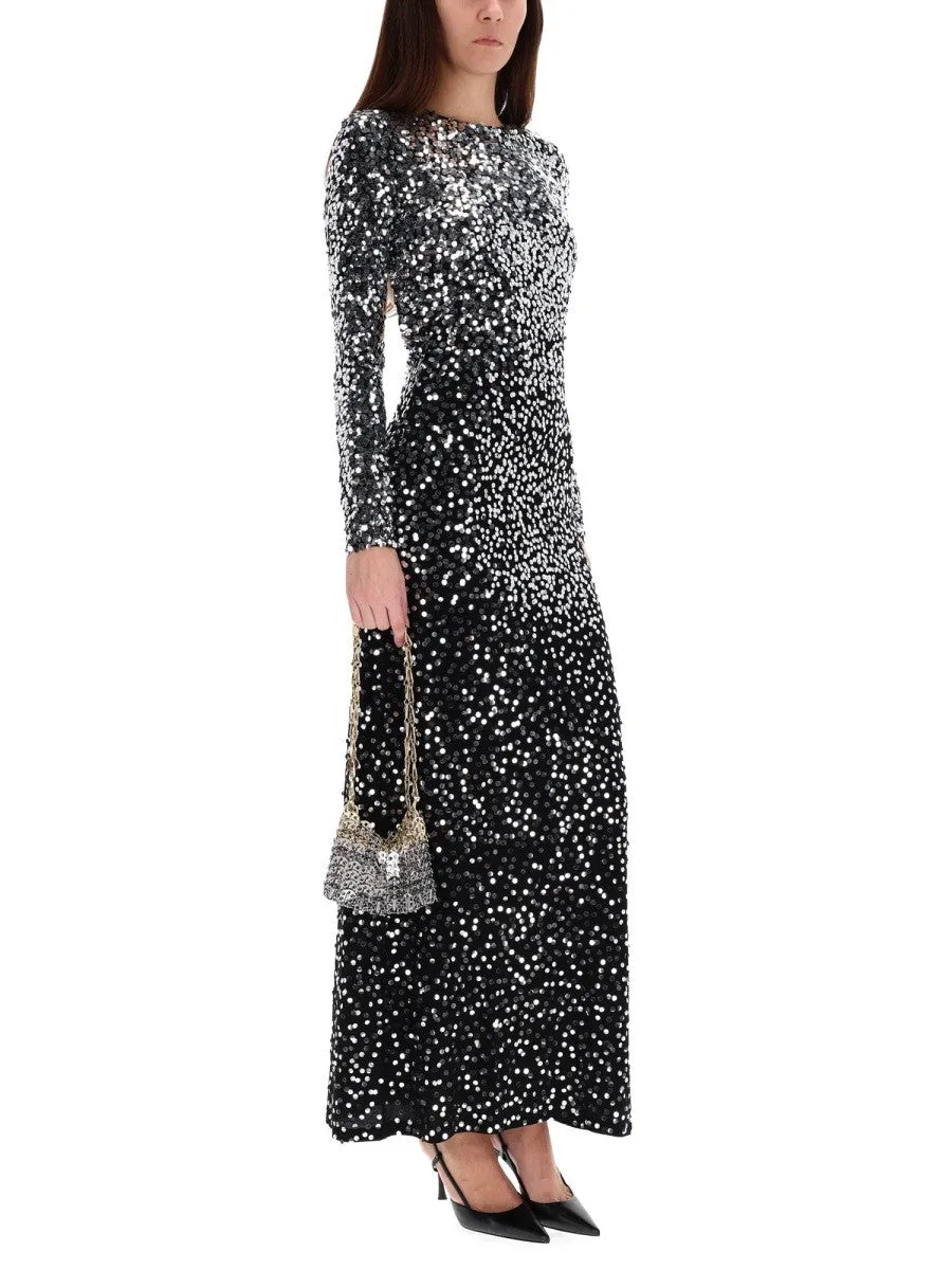RABANNE LONG DRESS WITH SEQUINS sold by Siebentaschen product image thumbnail 2