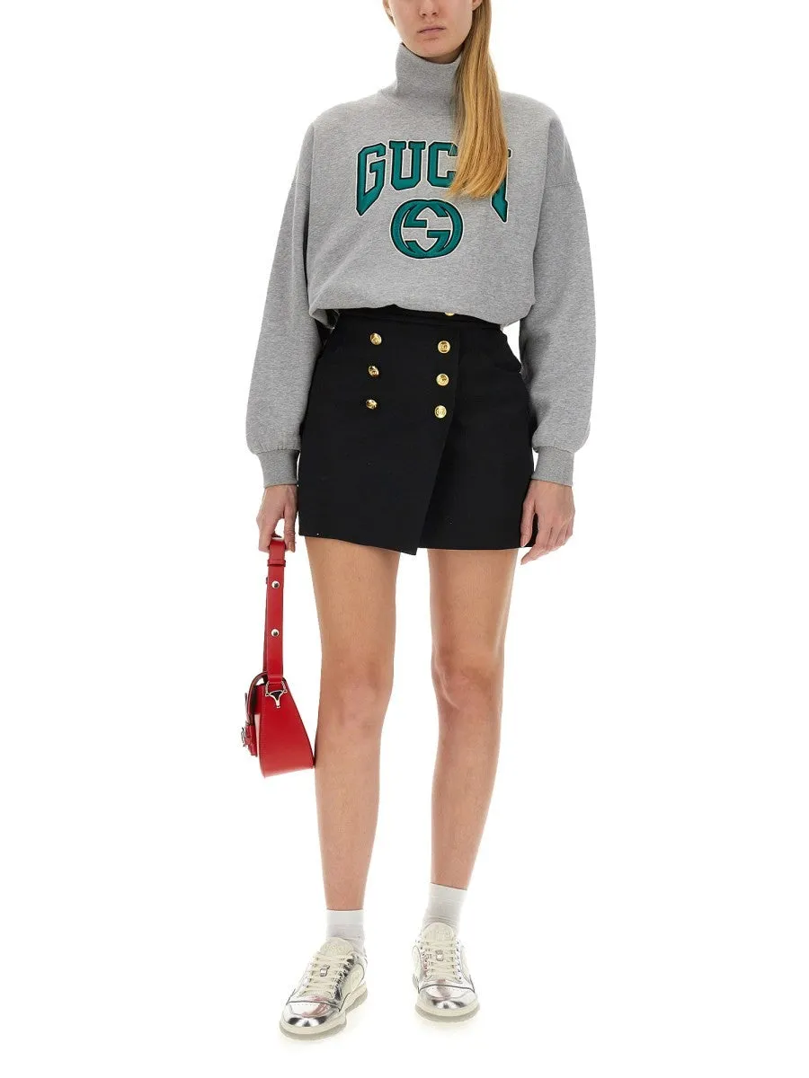 Gucci SWEATSHIRT WITH EMBROIDERY sold by Siebentaschen product image thumbnail 2