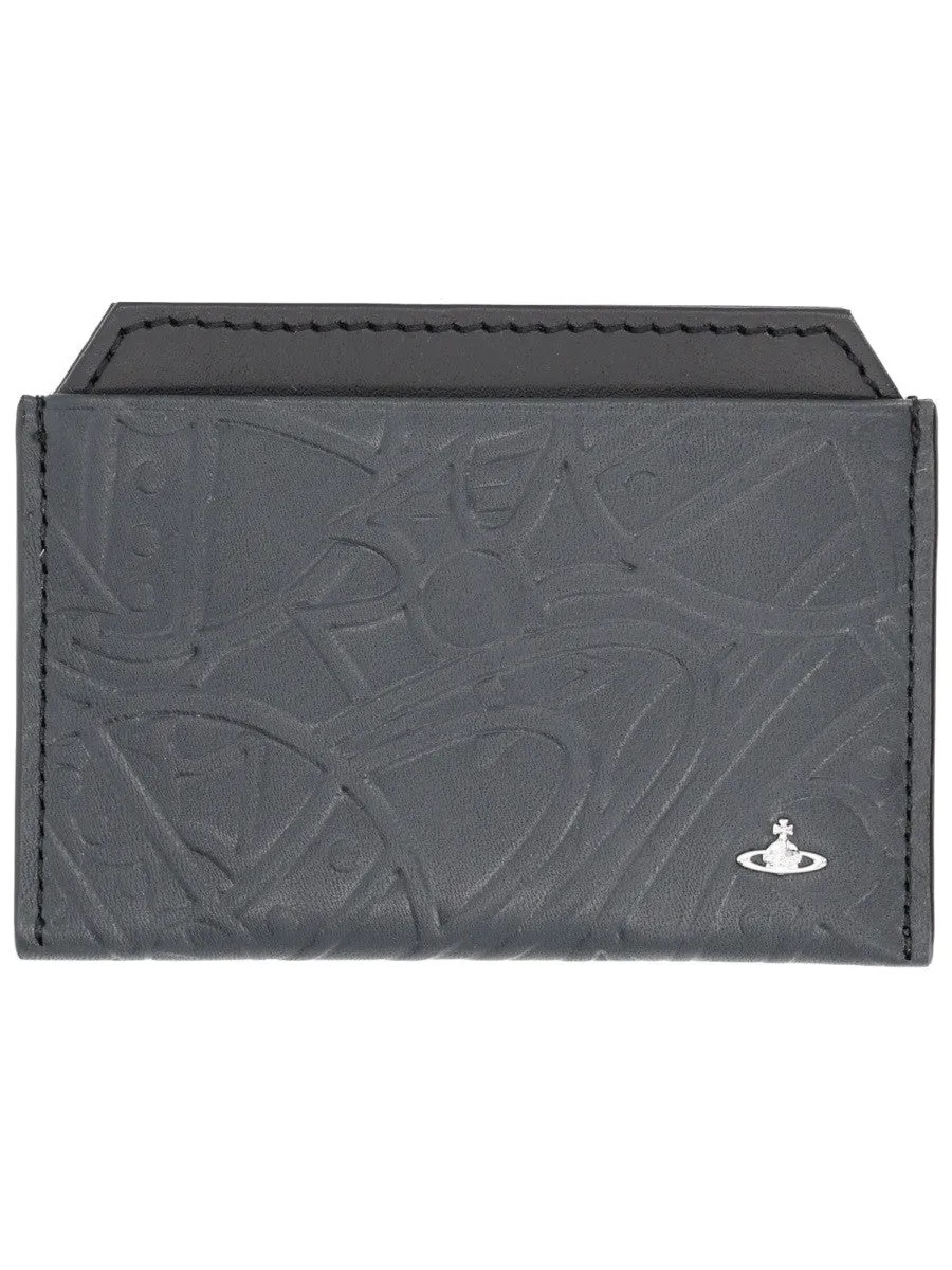 Vivienne Westwood LEATHER CARD HOLDER sold by Siebentaschen
