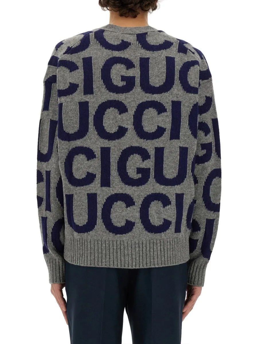 Gucci CARDIGAN WITH GUCCI INLAY sold by Siebentaschen product image thumbnail 3