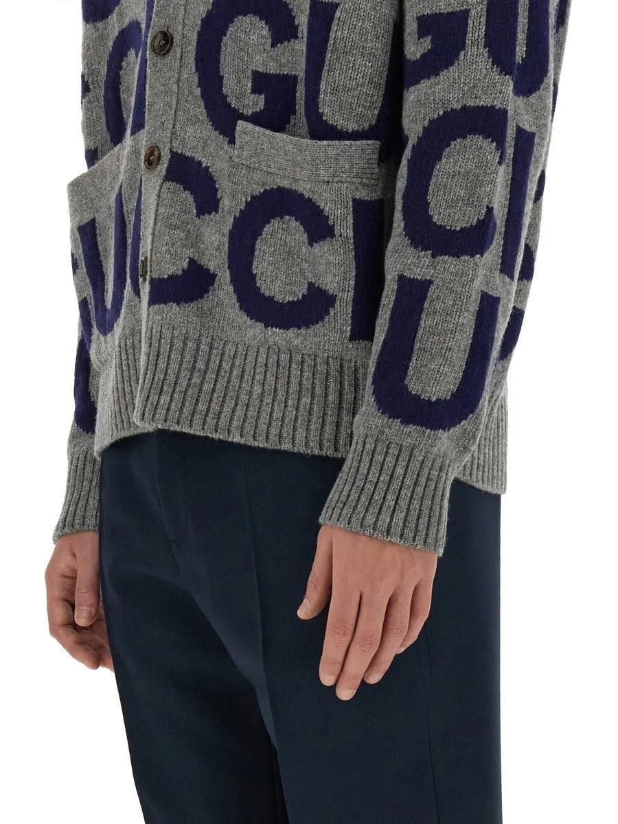 Gucci CARDIGAN WITH GUCCI INLAY sold by Siebentaschen product image thumbnail 4