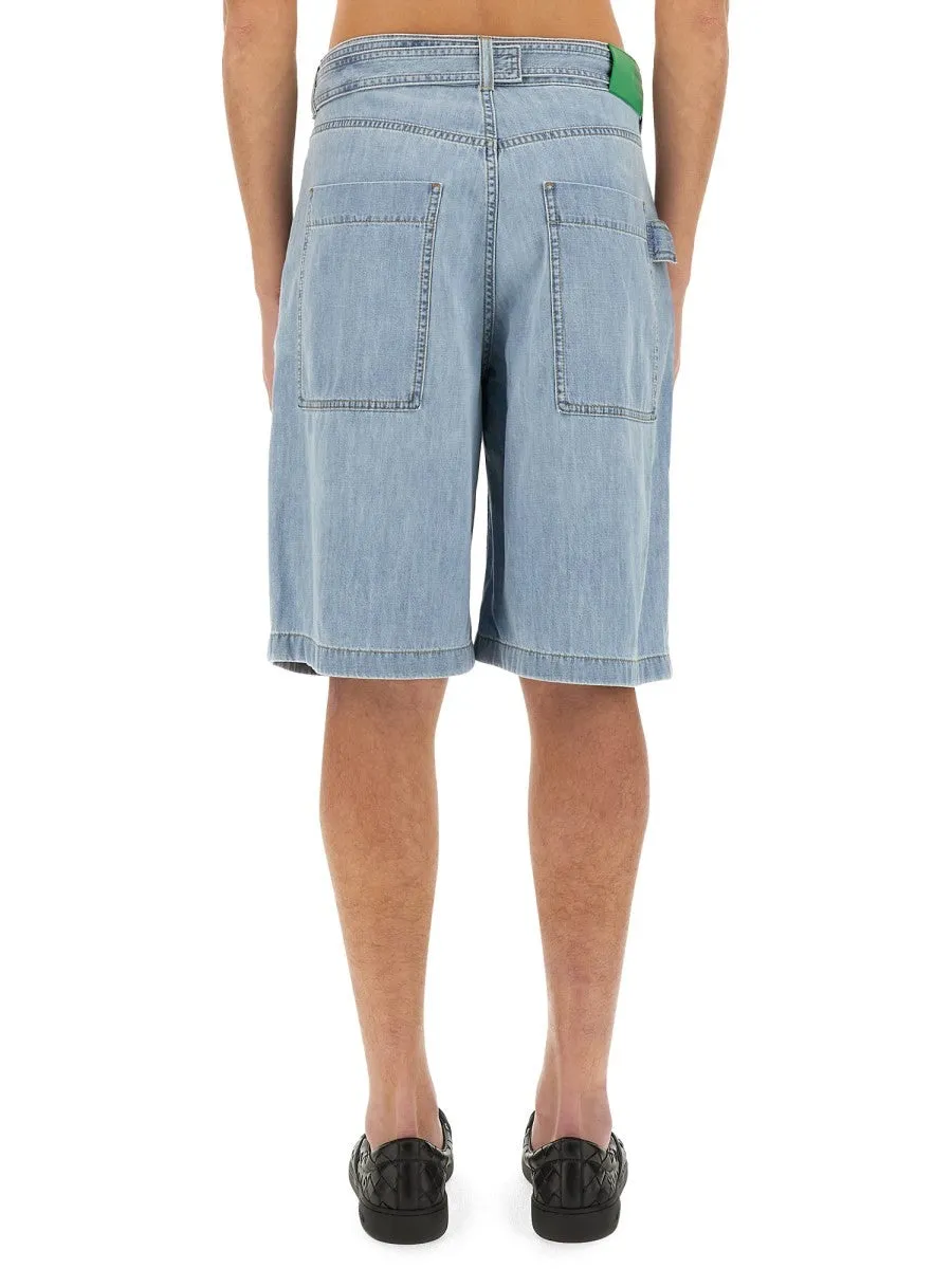 Bottega Veneta DENIM BERMUDA SHORTS sold by Siebentaschen product image thumbnail 4