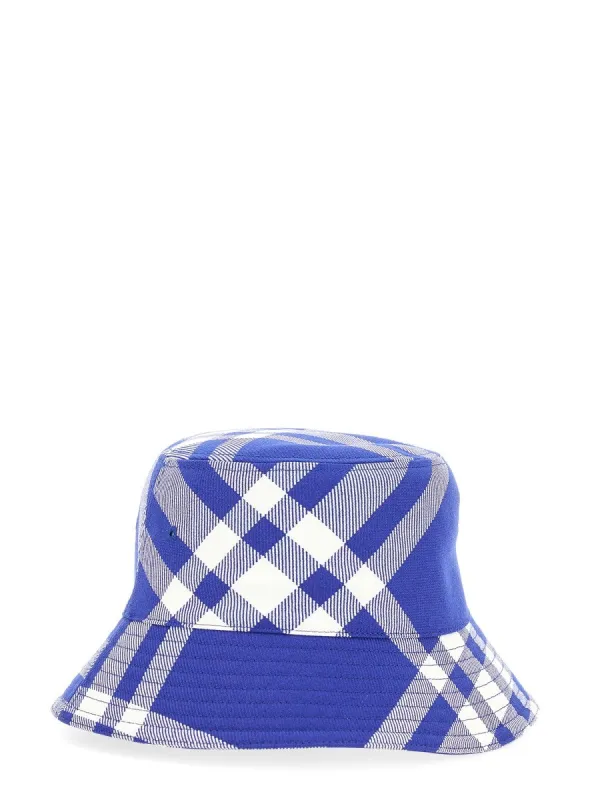 Burberry BUCKET CHECK HAT sold by Siebentaschen