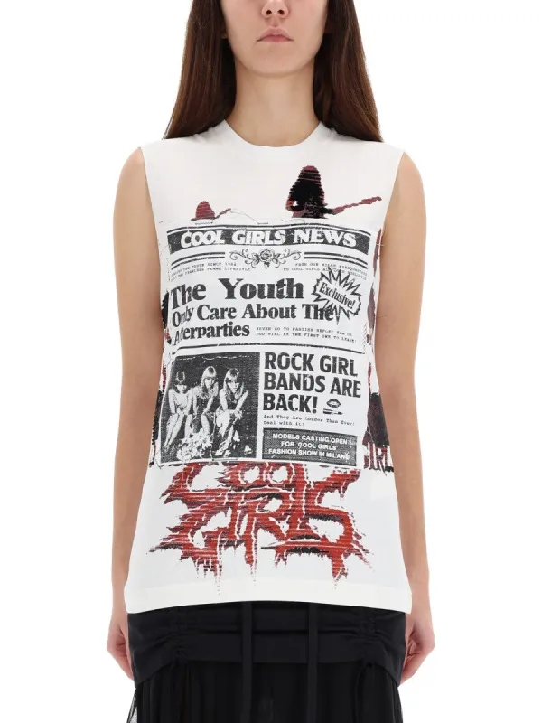 Dolce & Gabbana TOP WITH PRINT sold by Siebentaschen