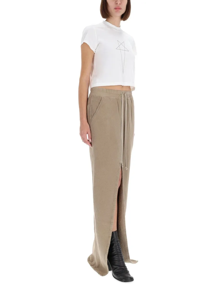 RICK OWENS DRKSHDW LONG "PHILEG PILLAR" SKIRT sold by Siebentaschen product image thumbnail 2