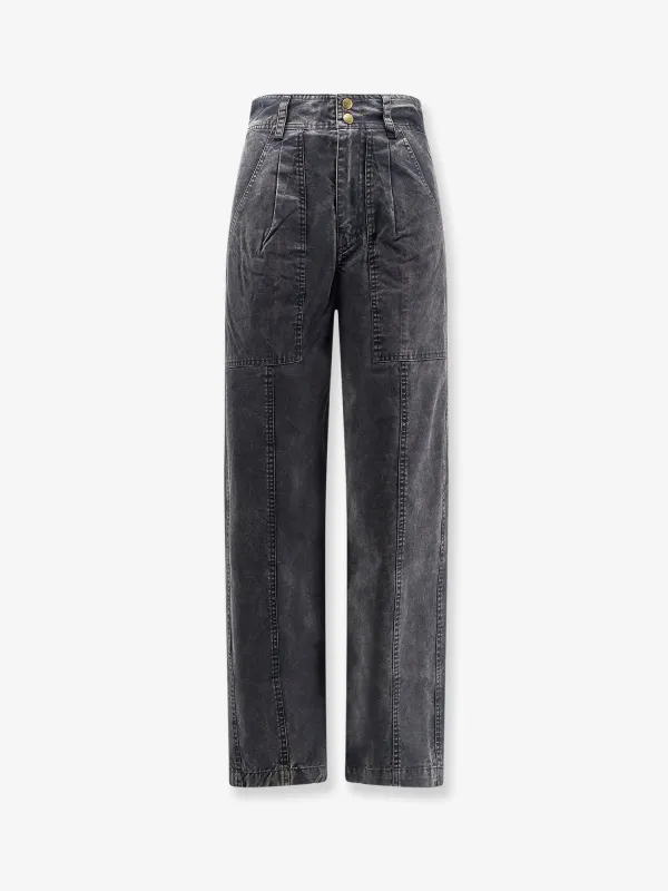 MARANT ETOILE Kiana denim trousers sold by Siebentaschen