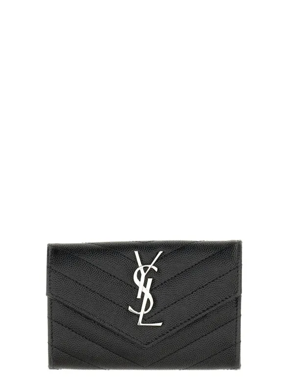 Saint Laurent ENVELOPE WALLET CASSANDRE SMALL sold by Siebentaschen