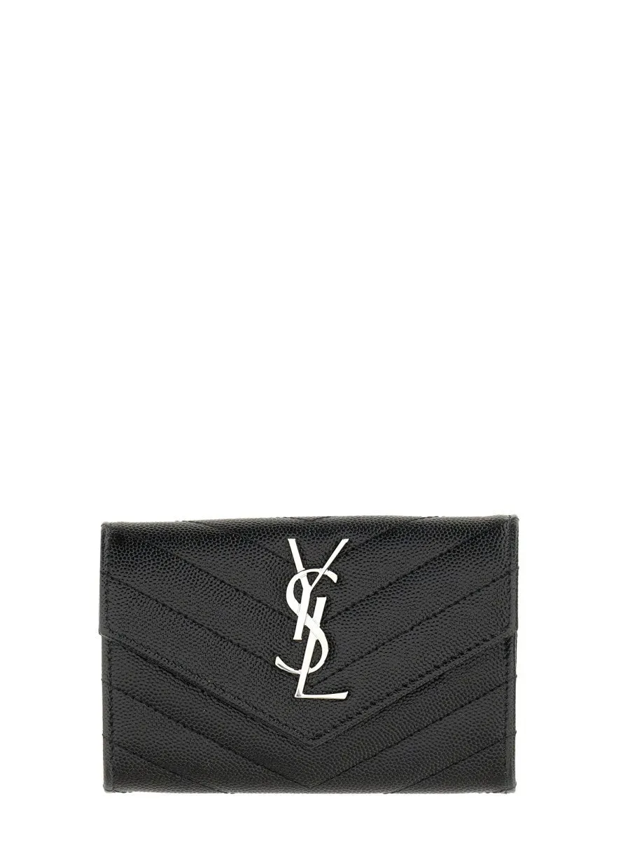 Saint Laurent ENVELOPE WALLET CASSANDRE SMALL sold by Siebentaschen