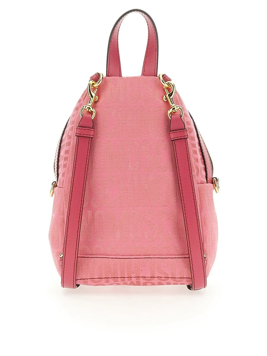 Moschino MINI BACKPACK WITH MONOGRAM LOGO sold by Siebentaschen product image thumbnail 2