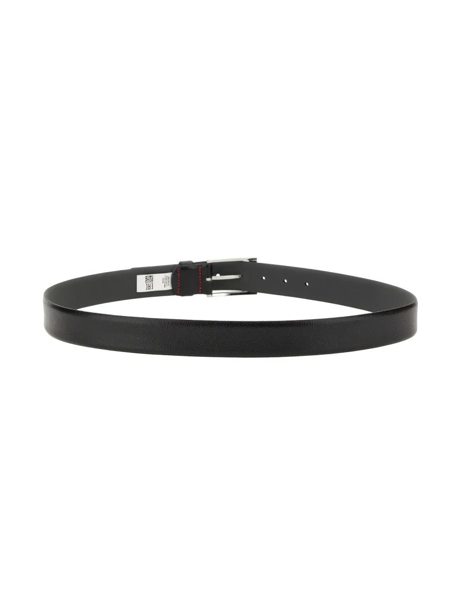 Hugo GRAINED LEATHER BELT sold by Siebentaschen product image thumbnail 3