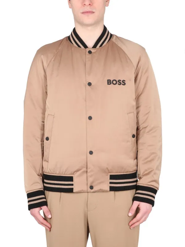 Boss BOMBER JACKET WITH LOGO sold by Siebentaschen