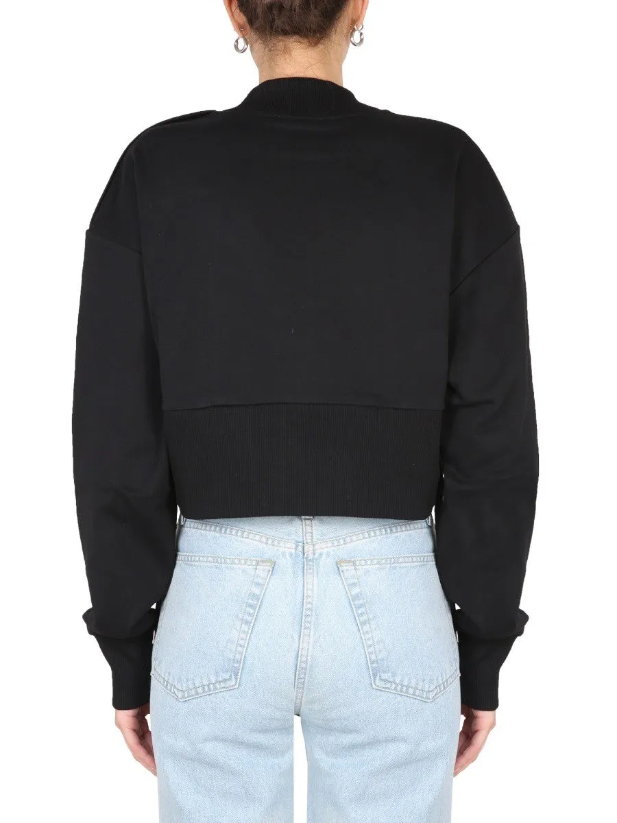 Balmain SWEATSHIRT WITH LOGO PRINT sold by Siebentaschen product image thumbnail 3