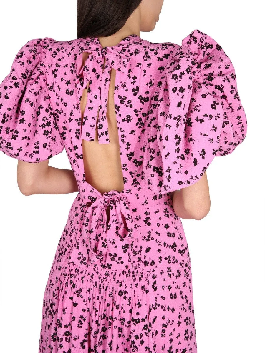 ROTATE BIRGER CHRISTENSEN PUFFY FINE JACQUARD DRESS sold by Siebentaschen product image thumbnail 4