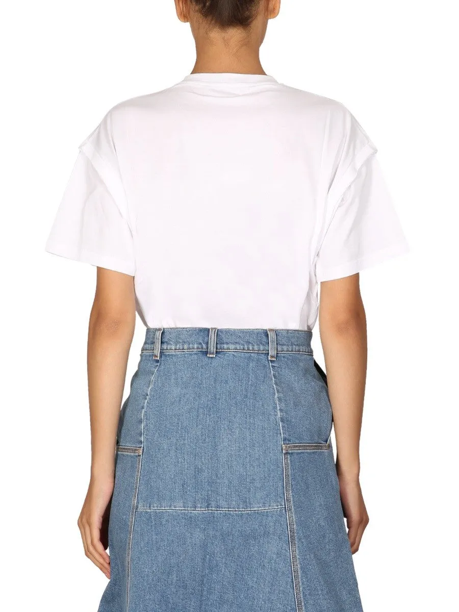 stella mccartney CRYSTAL LOGO T-SHIRT sold by Siebentaschen product image thumbnail 3