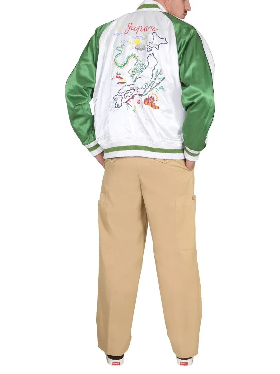 Kenzo DOUBLE FACE BOMBER JACKET "FRANCE JAPAN" sold by Siebentaschen product image thumbnail 2