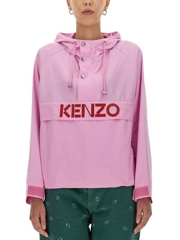Kenzo LOGO PRINT WINDBREAKER made by Kenzo