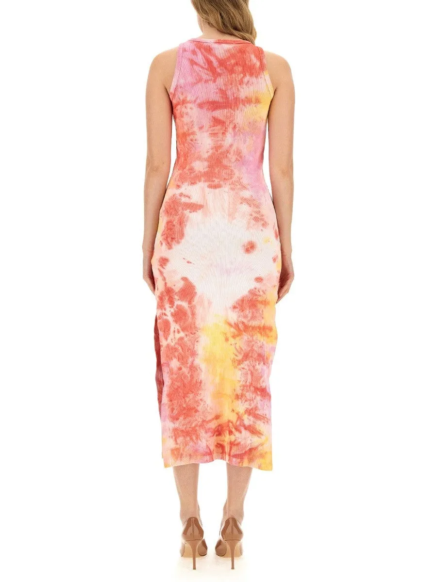 msgm DRESS WITH TIE & DYE TREATMENT sold by Siebentaschen product image thumbnail 3