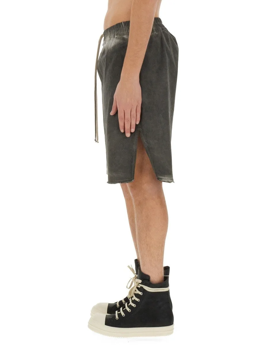 RICK OWENS DENIM BERMUDA SHORTS sold by Siebentaschen product image thumbnail 4
