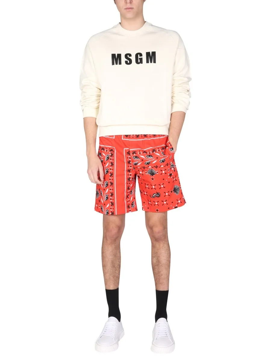 msgm LOGO PRINT SWEATSHIRT sold by Siebentaschen product image thumbnail 2