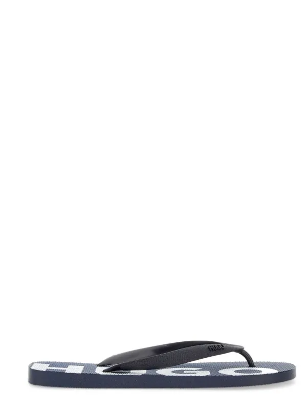 Hugo SLIDE SANDAL WITH LOGO sold by Siebentaschen