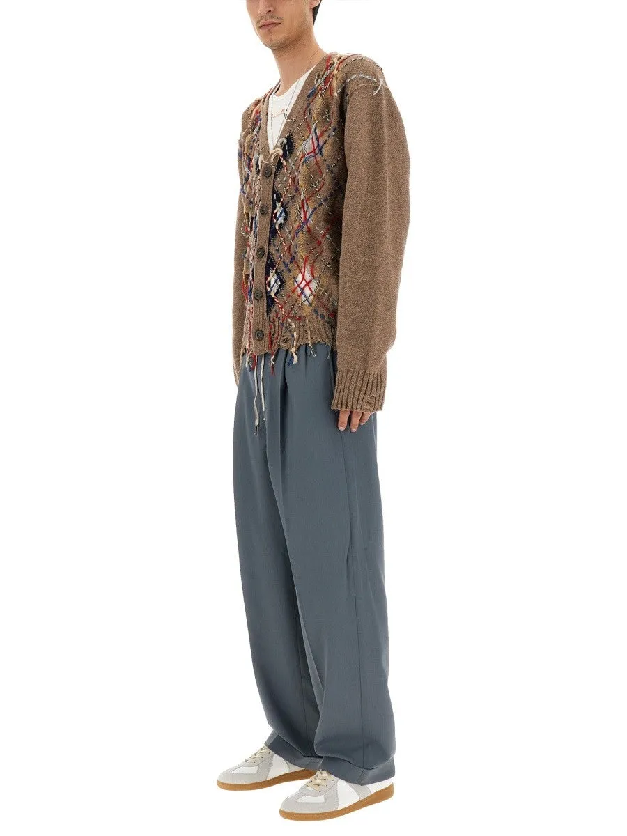 Maison Margiela CARDIGAN WITH DIAMOND PATTERN sold by Siebentaschen product image thumbnail 2