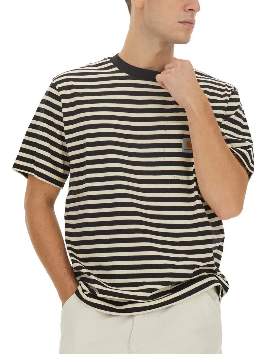 Carhartt Wip STRIPED T-SHIRT sold by Siebentaschen product image thumbnail 4