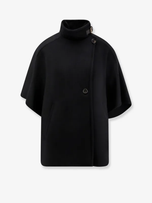 Max Mara Hand-sewn Derrik cashmere cape sold by Siebentaschen
