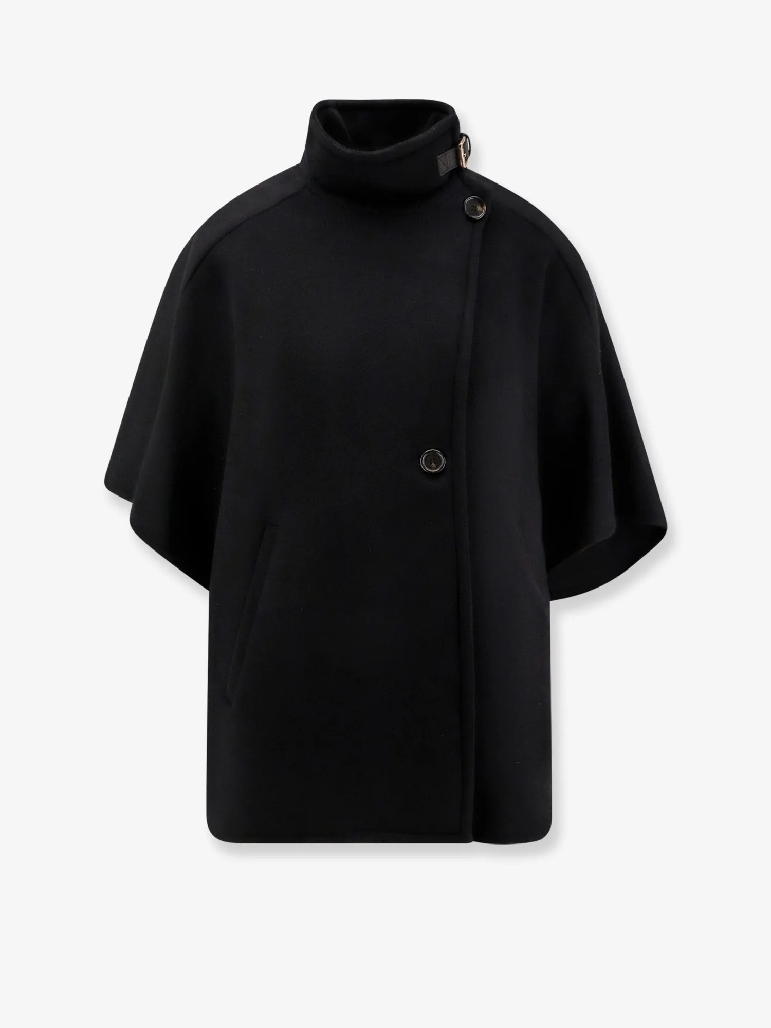 Max Mara Hand-sewn Derrik cashmere cape sold by Siebentaschen