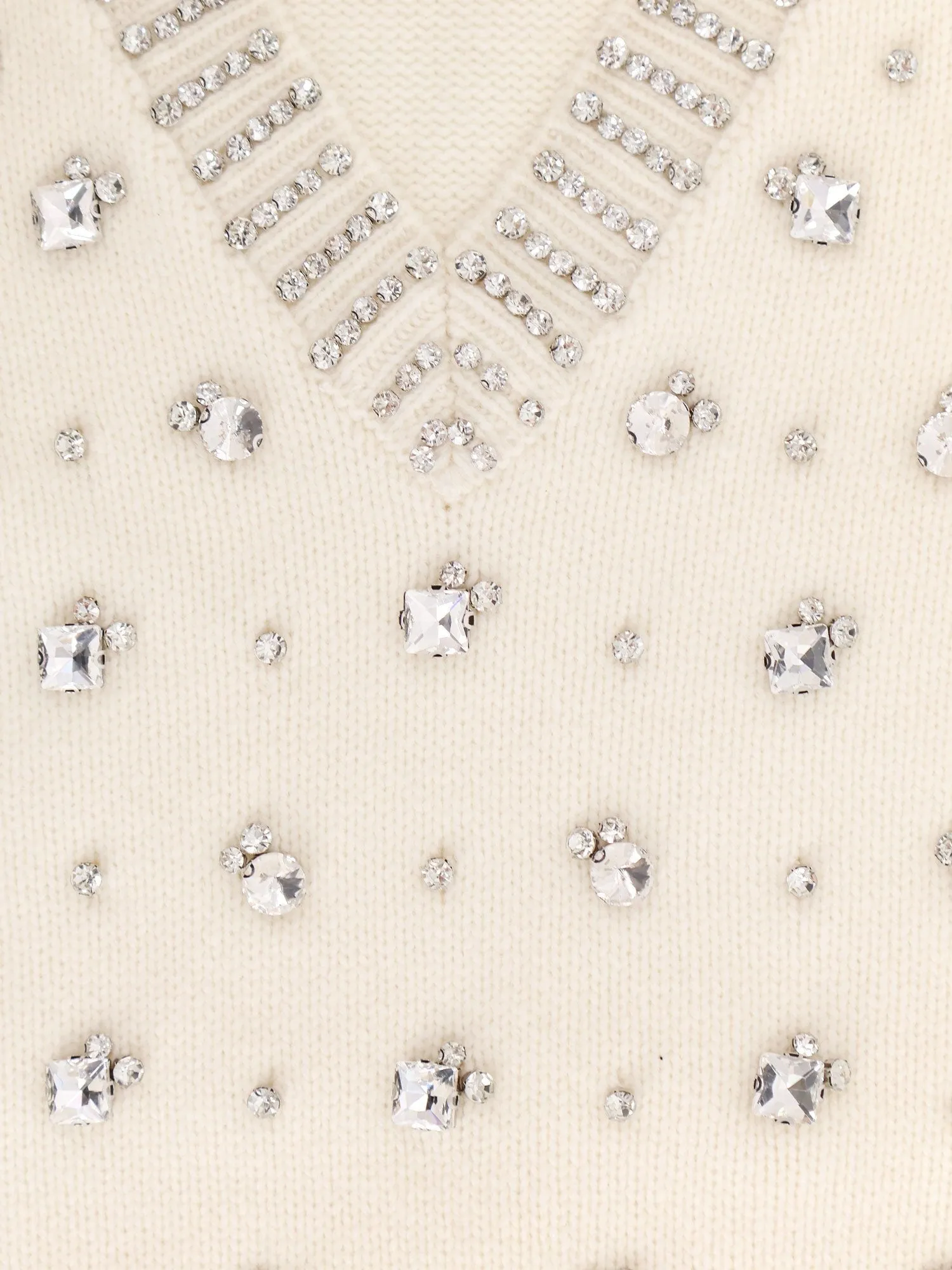Pinko Wool blend vest with rhinestones sold by Siebentaschen product image thumbnail 3