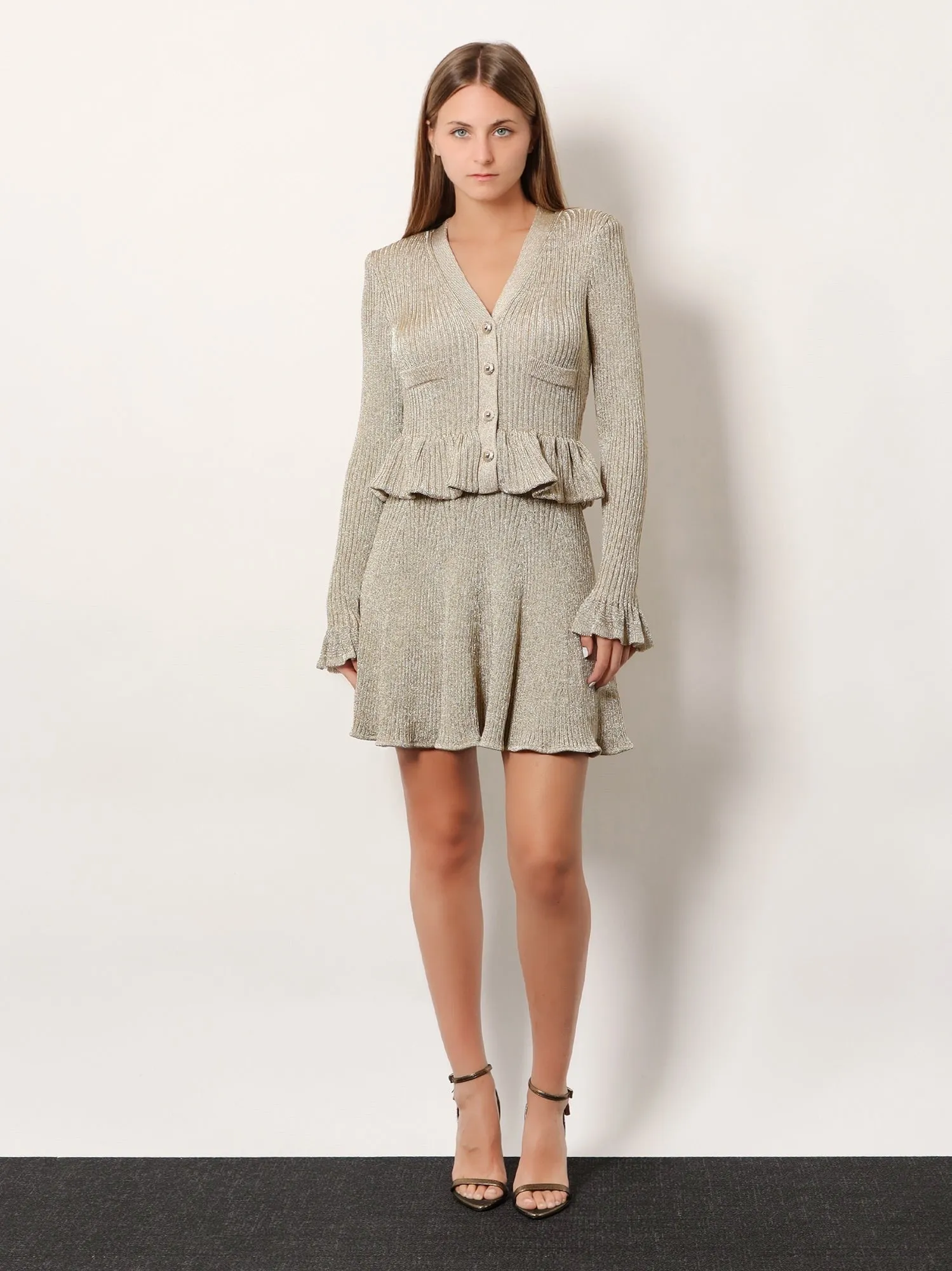 SELF PORTRAIT Lurex short dress sold by Siebentaschen product image thumbnail 2