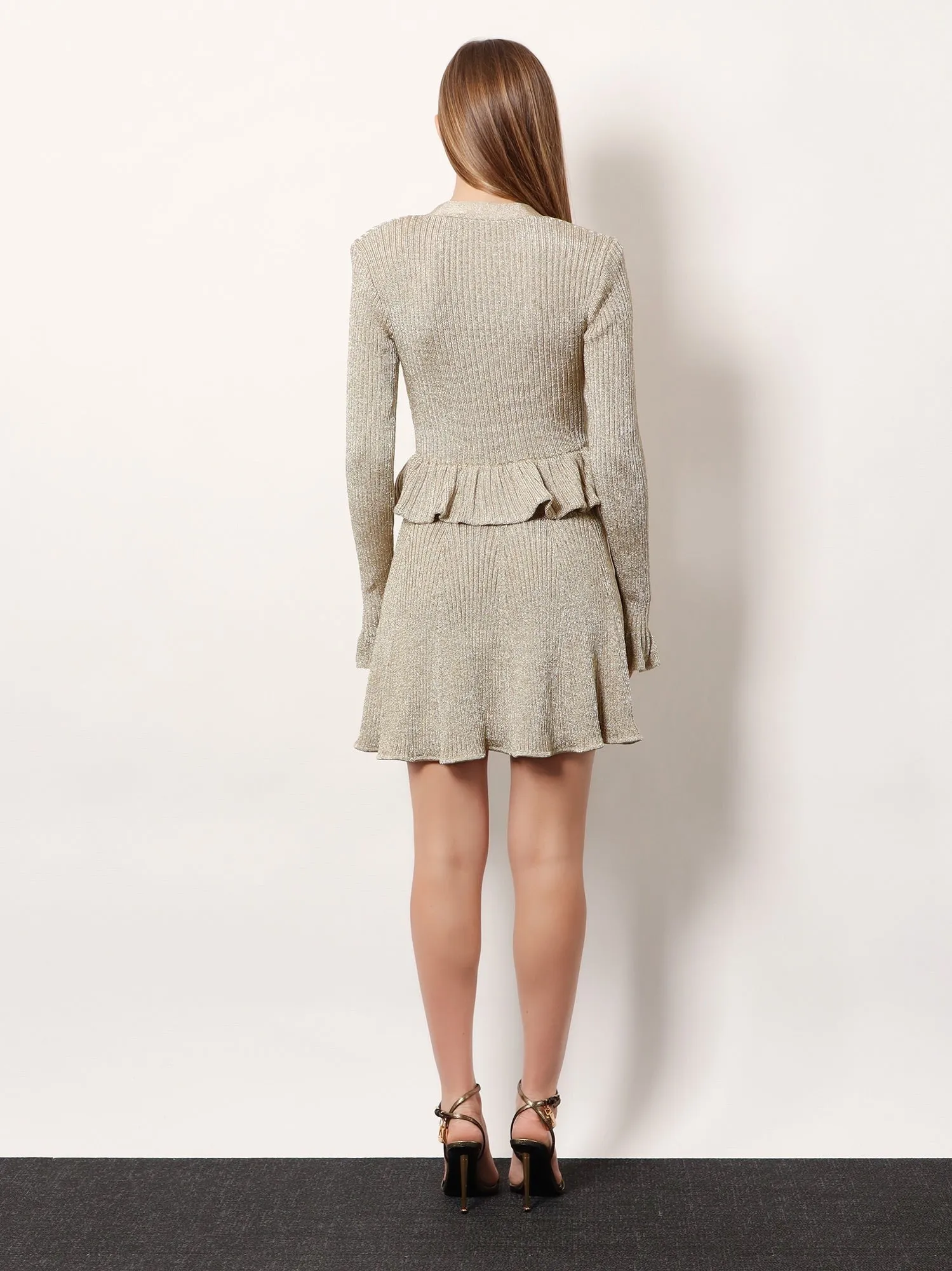 SELF PORTRAIT Lurex short dress sold by Siebentaschen product image thumbnail 3