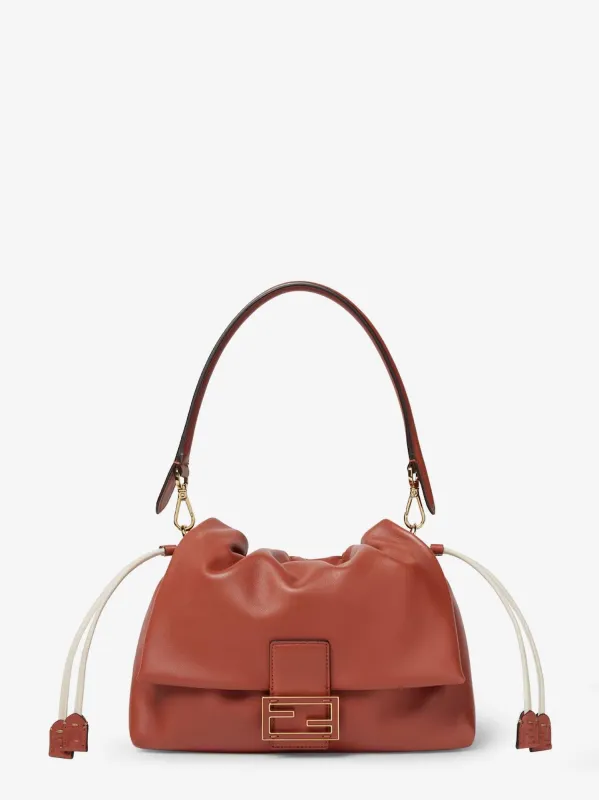 Fendi Mamma Baguette leather shoulder bag sold by Siebentaschen