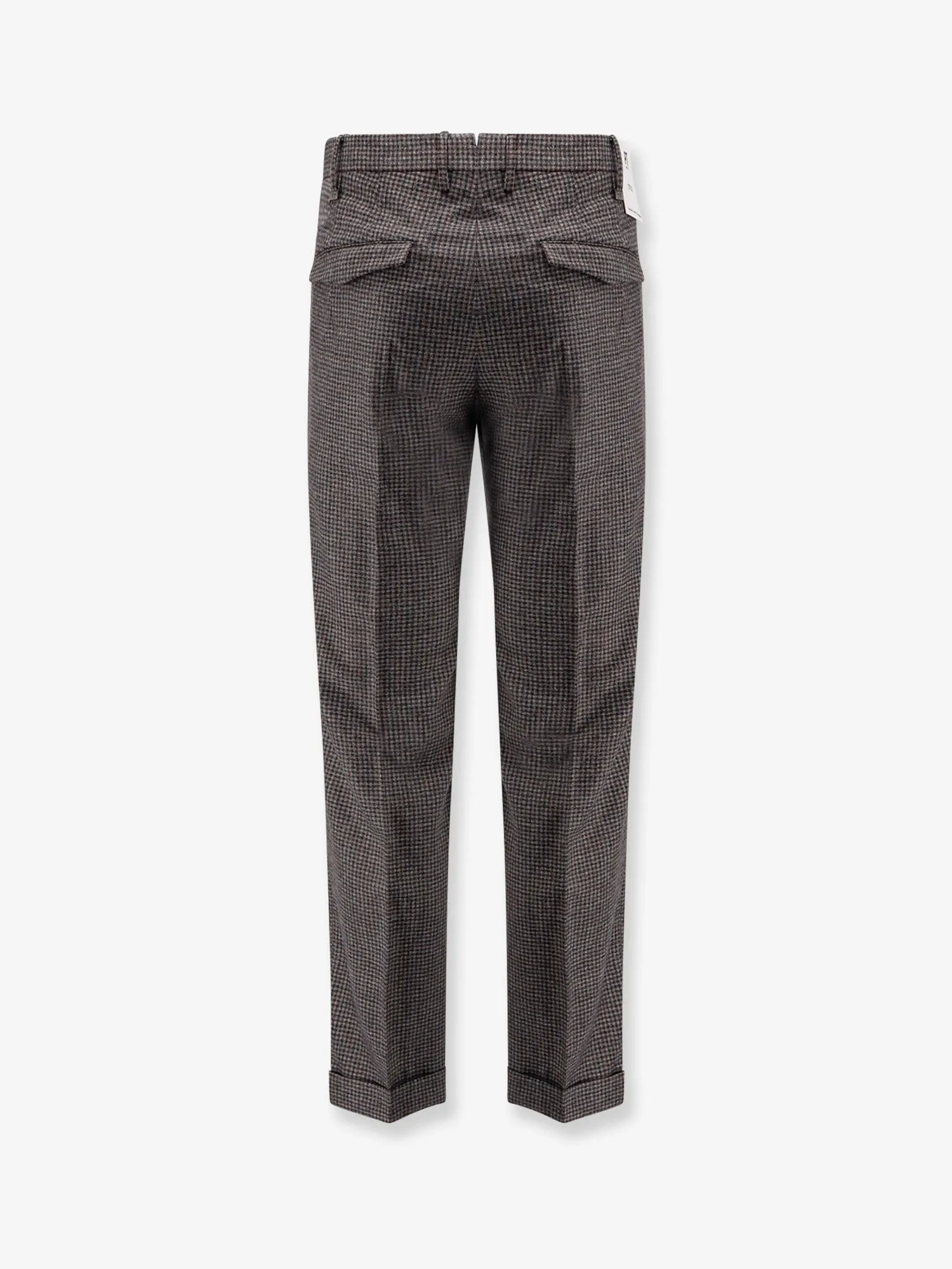 Pt Torino Madras wool trousers sold by Siebentaschen product image thumbnail 2