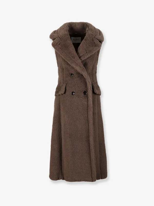 Max Mara Boario sleeveless alpaca blend coat sold by Siebentaschen