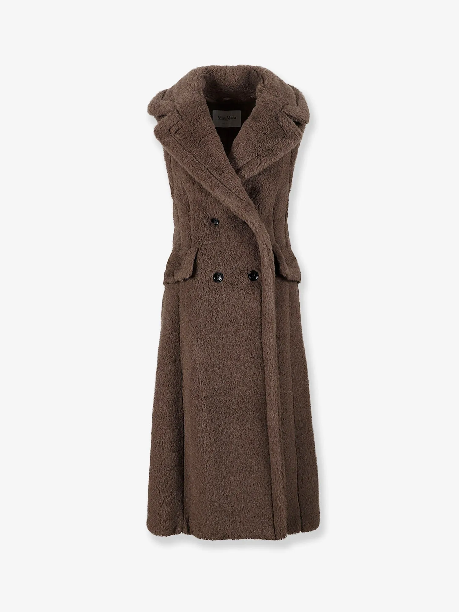 Max Mara Boario sleeveless alpaca blend coat sold by Siebentaschen