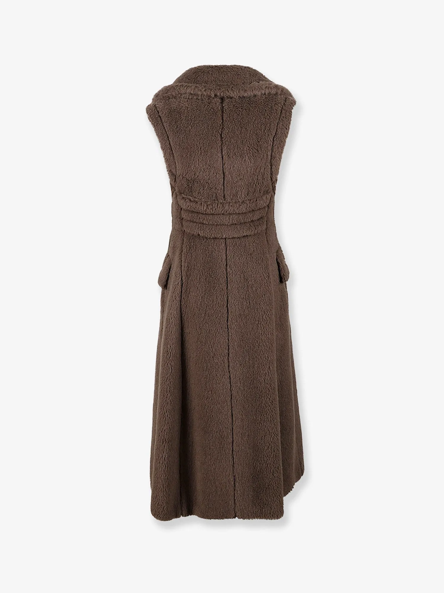 Max Mara Boario sleeveless alpaca blend coat sold by Siebentaschen product image thumbnail 2