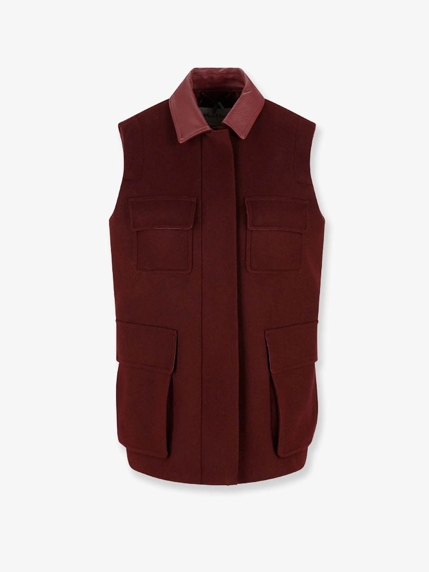 Max Mara Aeroso wool, alpaca and cashmere sleeveless coat sold by Siebentaschen