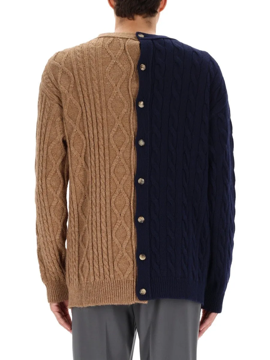 Moschino BICOLOR CARIDIGAN sold by Siebentaschen product image thumbnail 3